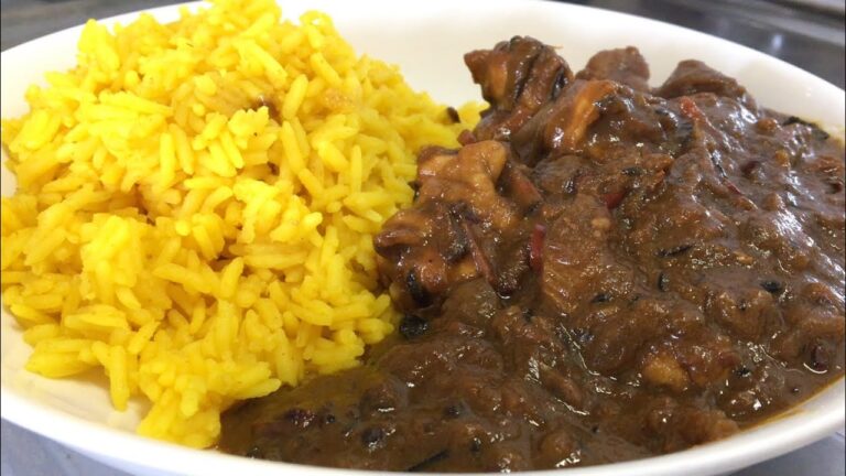 自作インドカレー #６ バターチキンカレーとターメリックライス Curry & Turmeric Rice
