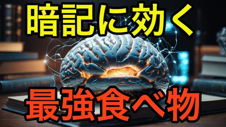 暗記に効く食べ物TOP30【脳科学的に解説】