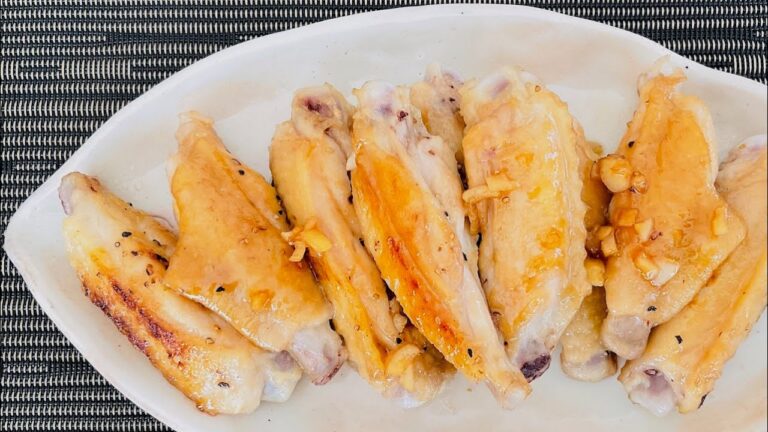 若鶏手羽中テリヤキガーリックのレシピ・作り方 | Teriyaki Garlic Chicken Wings Recipe