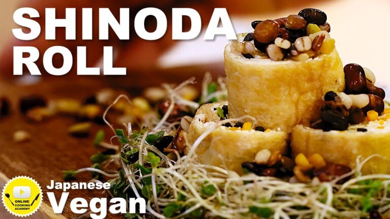 [ヴィーガン×和食]ミシュラン二つ星シェフが伝統懐石料理をヴィーガンテイストにアレンジ~信田巻き~/[Vegan×Japanese food ]