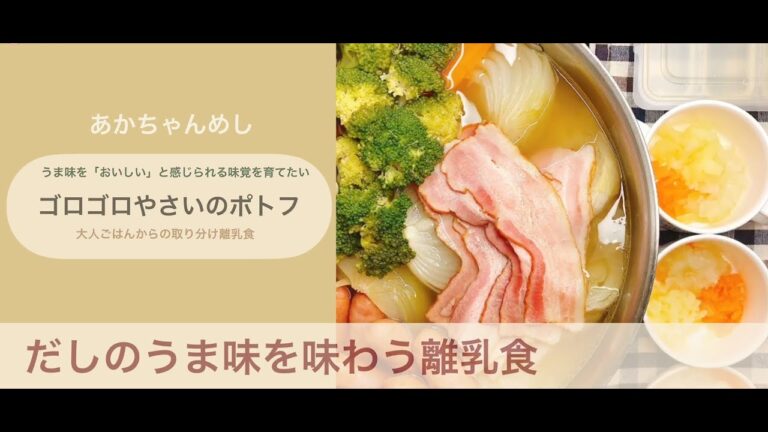 あかちゃんめし ~ゴロゴロやさいのポトフ～