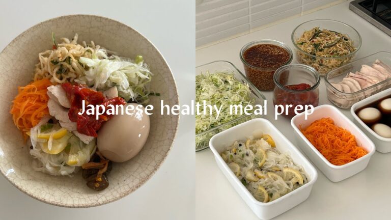 【料理vlog】週末に簡単＆おいしい作り置き 9品| Japanese healthy meal prep