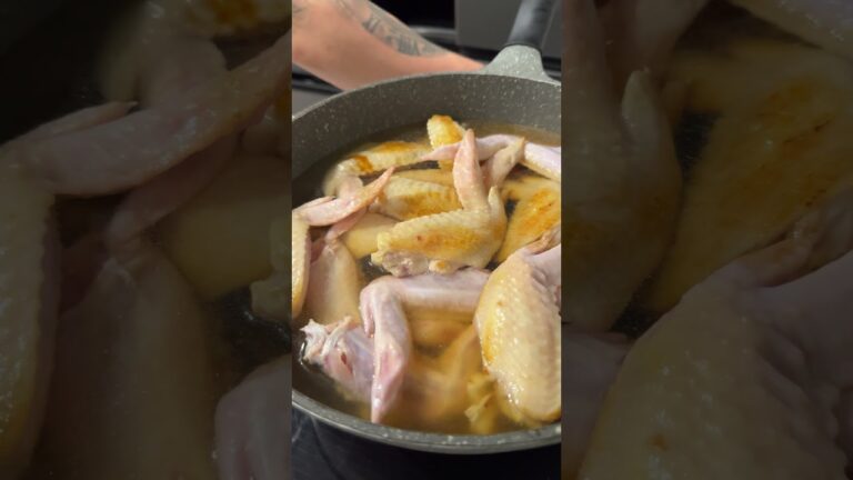 【ほったらかしで出来る激うま煮込み】手羽先煮込み #マッチョ #料理 #元カレ #簡単レシピ #料理動画  #cooking #おつまみ