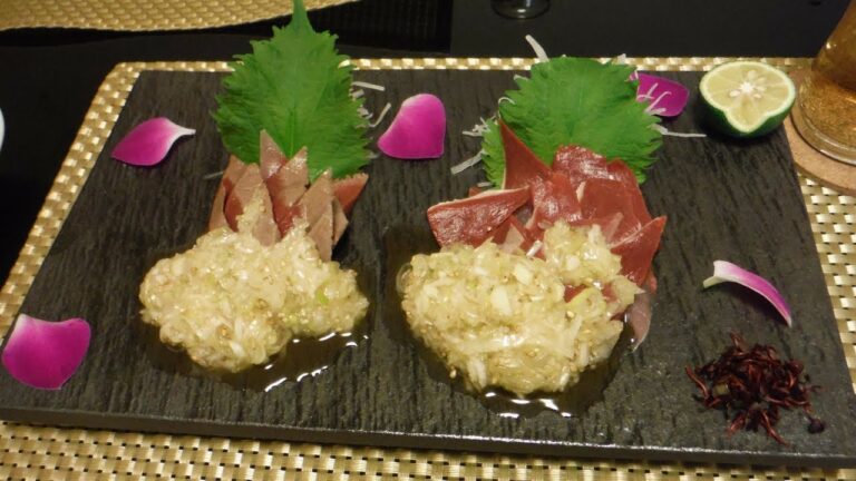 ブリの血合いで絶品おつまみ！