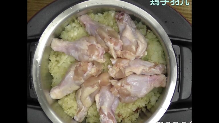 ヘルシオで作るチキンと野菜の無水カレー