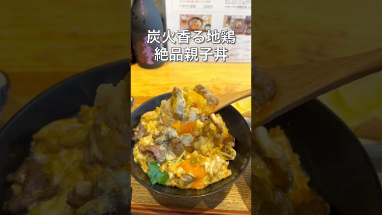 【新宿】みやざき地頭鶏の親子丼 #新宿グルメ