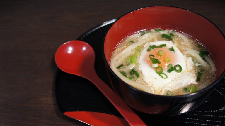 オリンピックの超簡単レシピ　味噌うどんの作り方 ☆鍋の残りで締めはうどん！♪