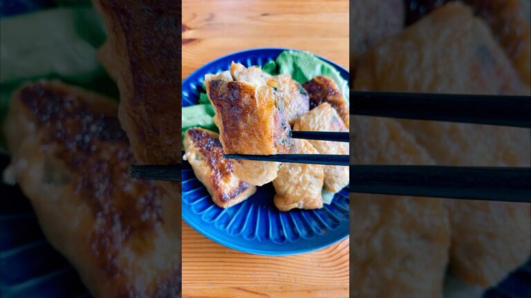 いなり餃子　#低糖質レシピ #低糖質 #簡単レシピ #ダイエットレシピ #料理 #美味しい #cooking #shorts