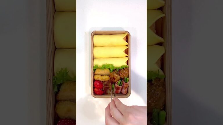 鯉のぼりスティックオムライス#弁当 #shorts #お弁当作り #オムライス弁当