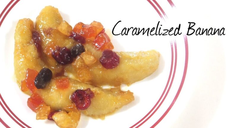 キャラメルド・バナナの作り方／Caramelized Banana