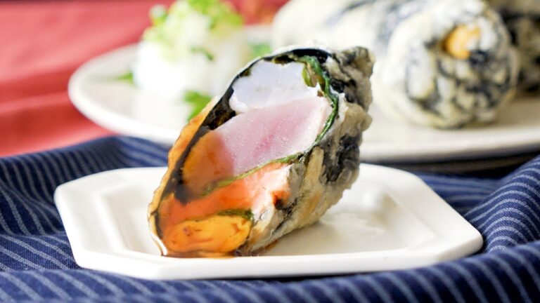 【好きな具で巻き巻き】お刺身天ぷら🐠