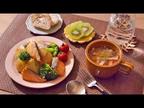 作り置きなし！20分で一汁一菜晩ごはん