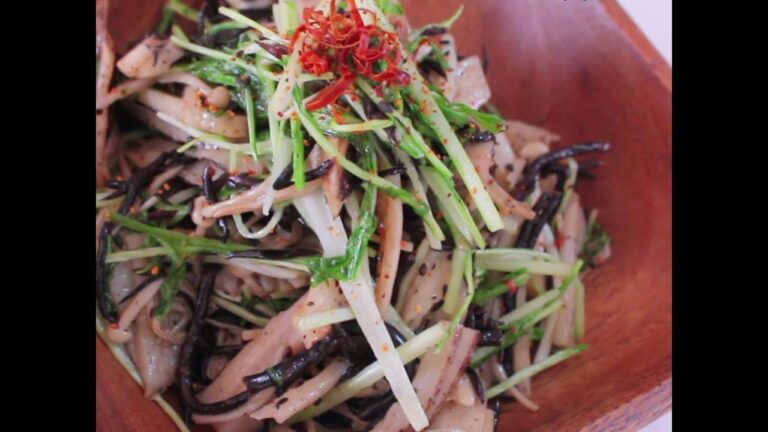 オーガニック料理★しゃきしゃき蓮根のキンピラ～秋のレシピ