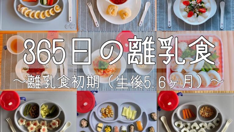 【管理栄養士監修】365日の離乳食 初期編（生後 5 ~ 6 か月頃）