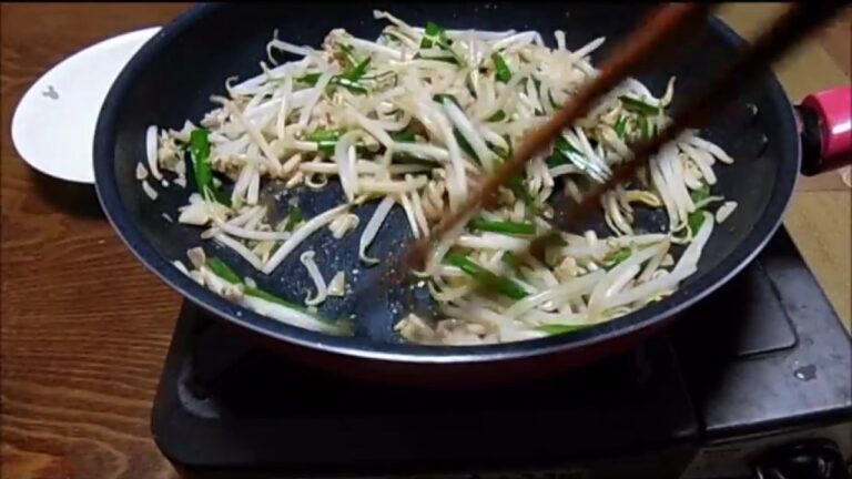 美味しい！もやし炒めの作り方！