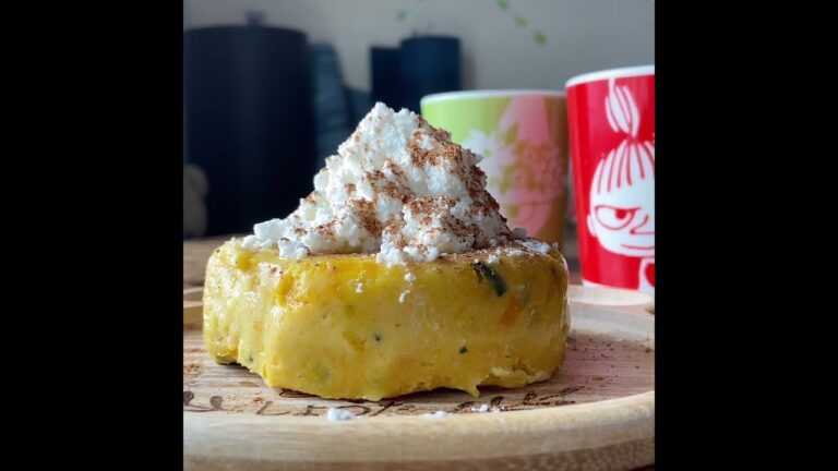 【レシピ】お豆腐とおからのかぼちゃしっとりケーキ