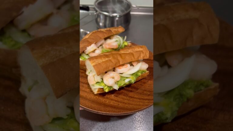 【料理】決まらないサンドウィッチ #shorts #サンドイッチ #アボカド