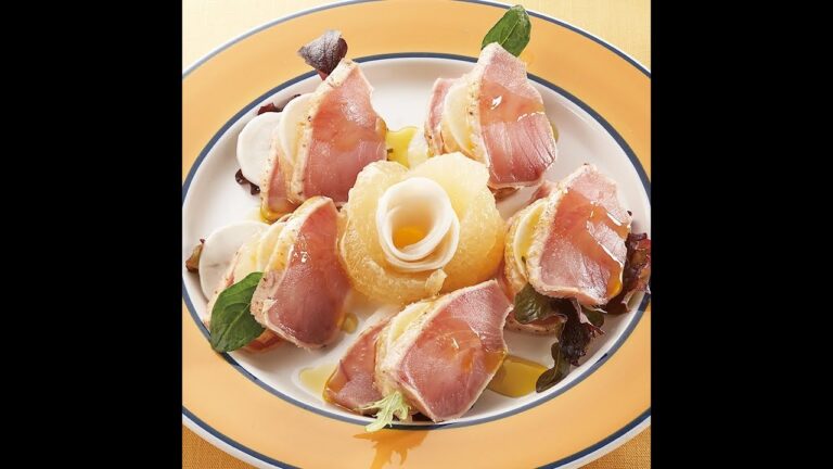 グレープフルーツと魚介のパワーサラダ