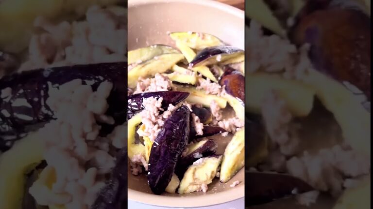 【とろっとろ茄子の麻婆茄子】#shorts #簡単レシピ #簡単 #簡単料理