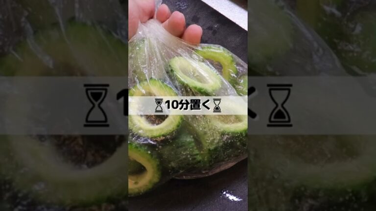 まだ間に合うゴーヤレシピ!! #shrots