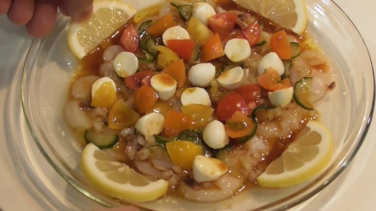 ホタテのカルパッチョ