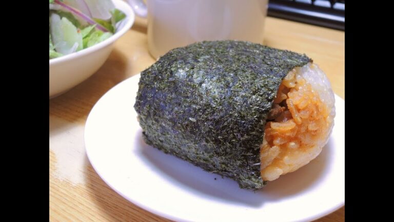 【今日の】焼肉おにぎり【昼食】