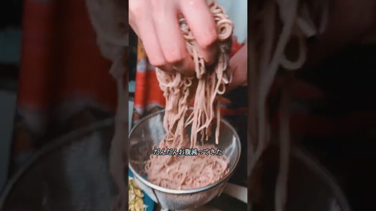 すだちそば♩鼻声だね〜♩