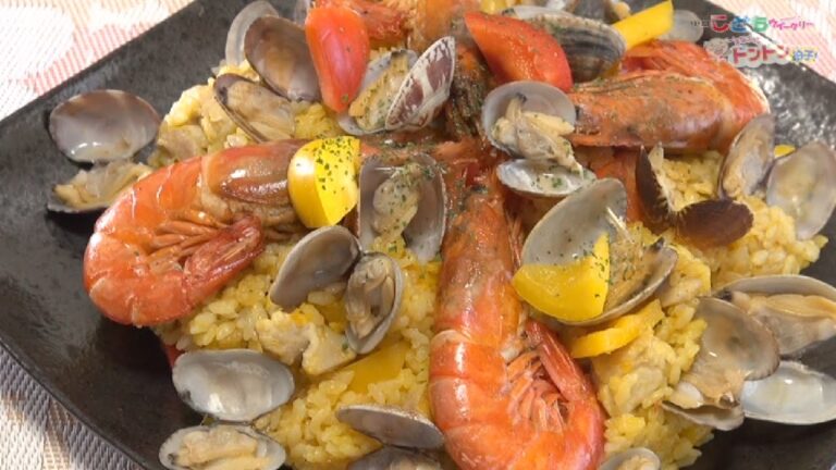 【レシピ】炊飯器で簡単にできる！パエリア
