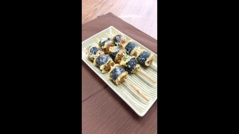 【ギョニソの一番おいしい食べ方ってこれじゃない？】冗談抜きで100本は食べられそう！簡単おつまみレシピ / Fried Fish Sausage Skewers #shorts