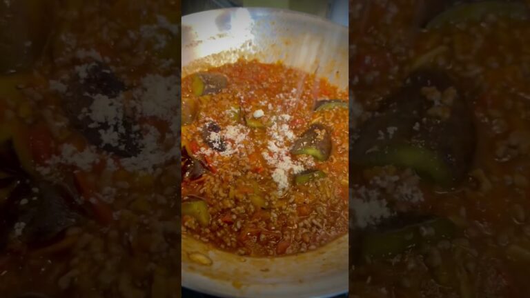 【茄子のボロネーゼ】一息で解説!とりあえず美味しかった！ #料理 #レシピ #food #パスタ #cooking #イタリアン #酒