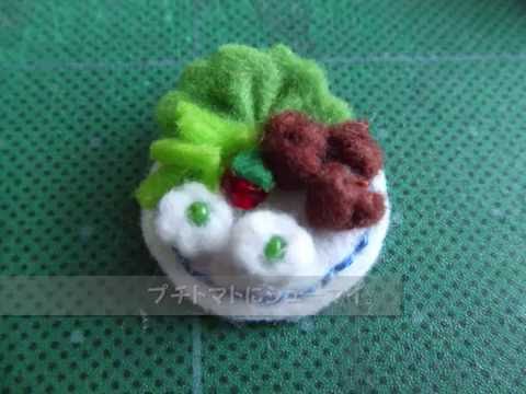 フェルトで【ミニチュア】ラーメンとうどん作ってみた