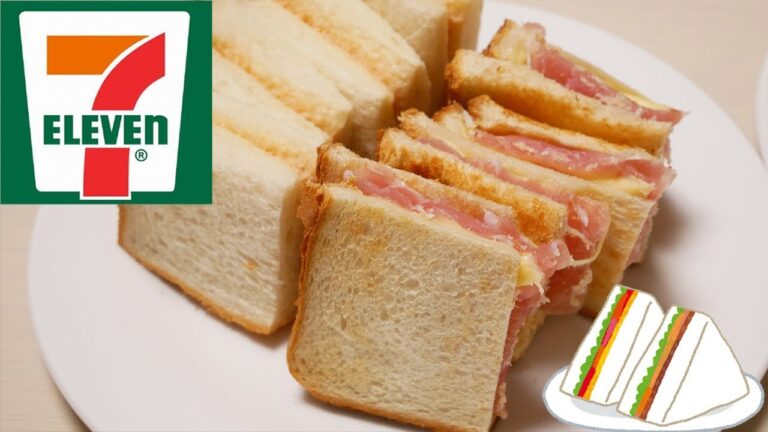 【コンビニ材料で】大人の贅沢サンドウィッチ【セブンイレブン】