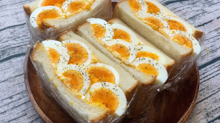 サラリーマンが出勤前に作る朝ごはん【デビルサンド】