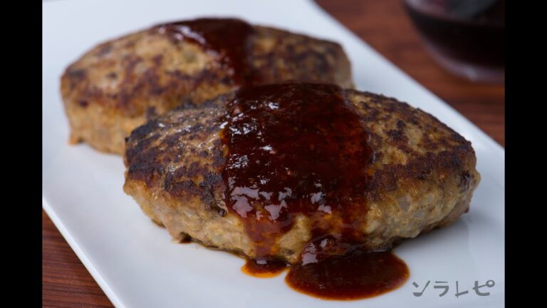 数秒でわかる「レバー入りハンバーグ」の作り方