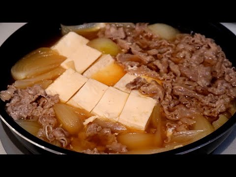 【料理の基本】肉豆腐の作り方　簡単おかず　晩御飯レシピ