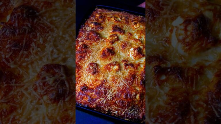 Pumpkin Lasagna with Bechamel Sauce #shorts #food #lasagna #pumpkin #vegetarian #cooking #foryou