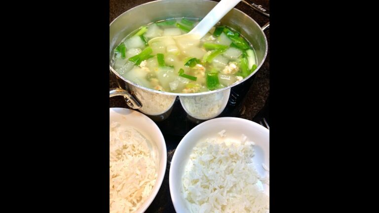 VIETNAMESE WINTERMELON SOUP WITH SHRIMP - CANH BI DAO TOM