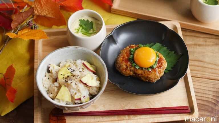 てりてり鶏つくね定食 のレシピ 作り方【30分で毎日定食】