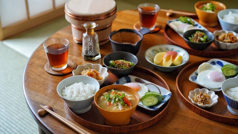 主婦の日常。家族のために作る健康的な２日間の献立🍚和食レシピ