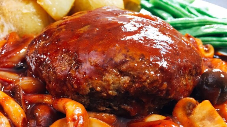 大好きな人に作ってあげて‼とっても簡単で美味しい『絶品 愛されハンバーグ』Hamburg Steak | Easy Recipe