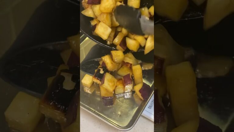 ダイエット中のおやつに🍠#shorts #ダイエットおやつ #さつまいもスイーツ