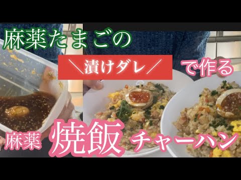 （麻薬卵の漬けダレは使えます）麻薬チャーハンの作り方「めっちゃ簡単で美味しい！」