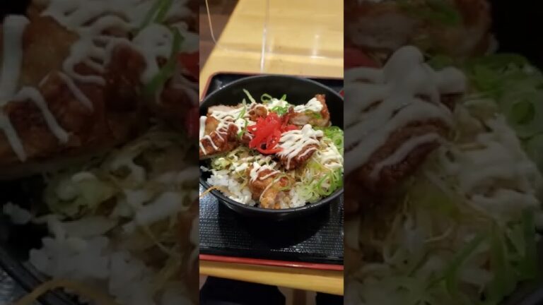 10秒飯シリーズ　からマヨ丼