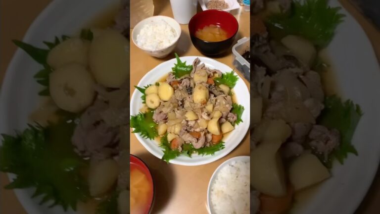 25528D 肉じゃが(豚肉) #shorts