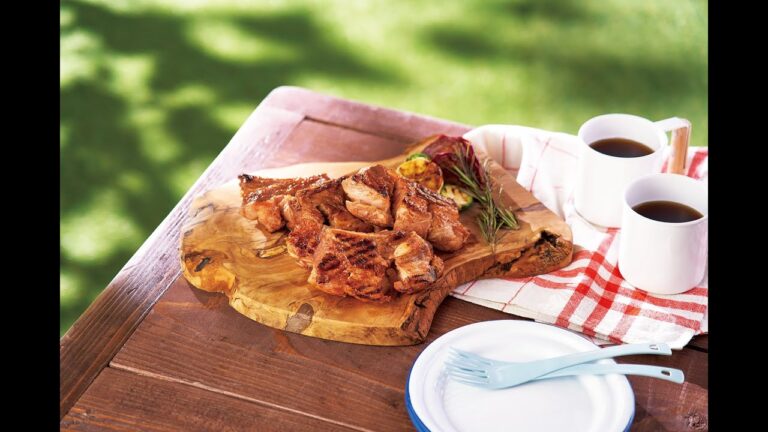 フードセーバー真空レシピ　キャンプ編「スペアリブ のBBQソース」