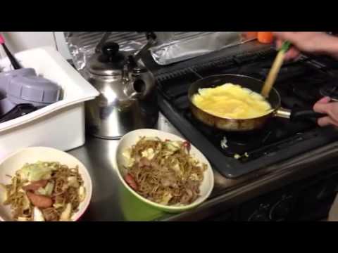 オムそばを作ってみた。