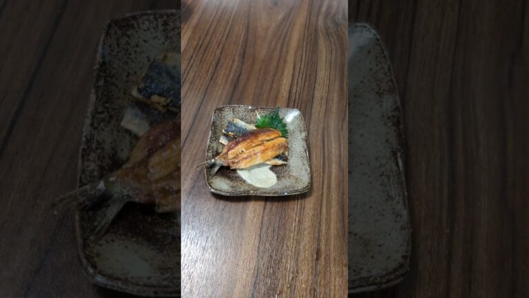 [簡単！イワシの蒲焼き]生姜香る甘辛ダレでご飯がすすむ | イワシ料理はコレ　#料理  #簡単レシピ  #おうちごはん