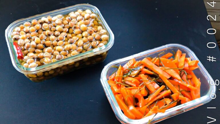 【今週の作り置き】大豆のだし醤油漬け/人参ナムル/一週間持つおかず【一人暮らし大学生Vlog】#0024