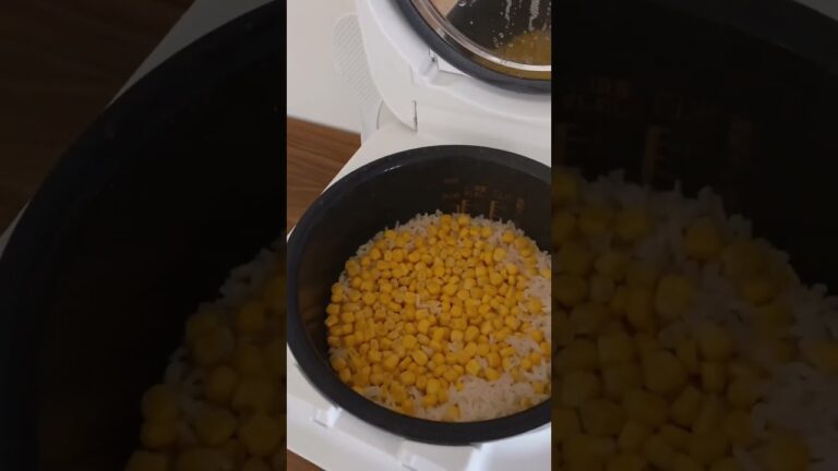 コーン缶を丸ごと！とうもろこしバターごはん🌽 #晩御飯 #おかず #お弁当 #時短料理 #shorts