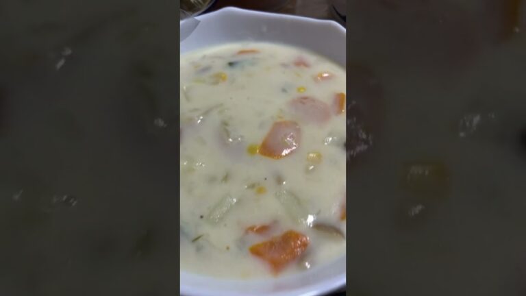 【夕食】シチュースープ